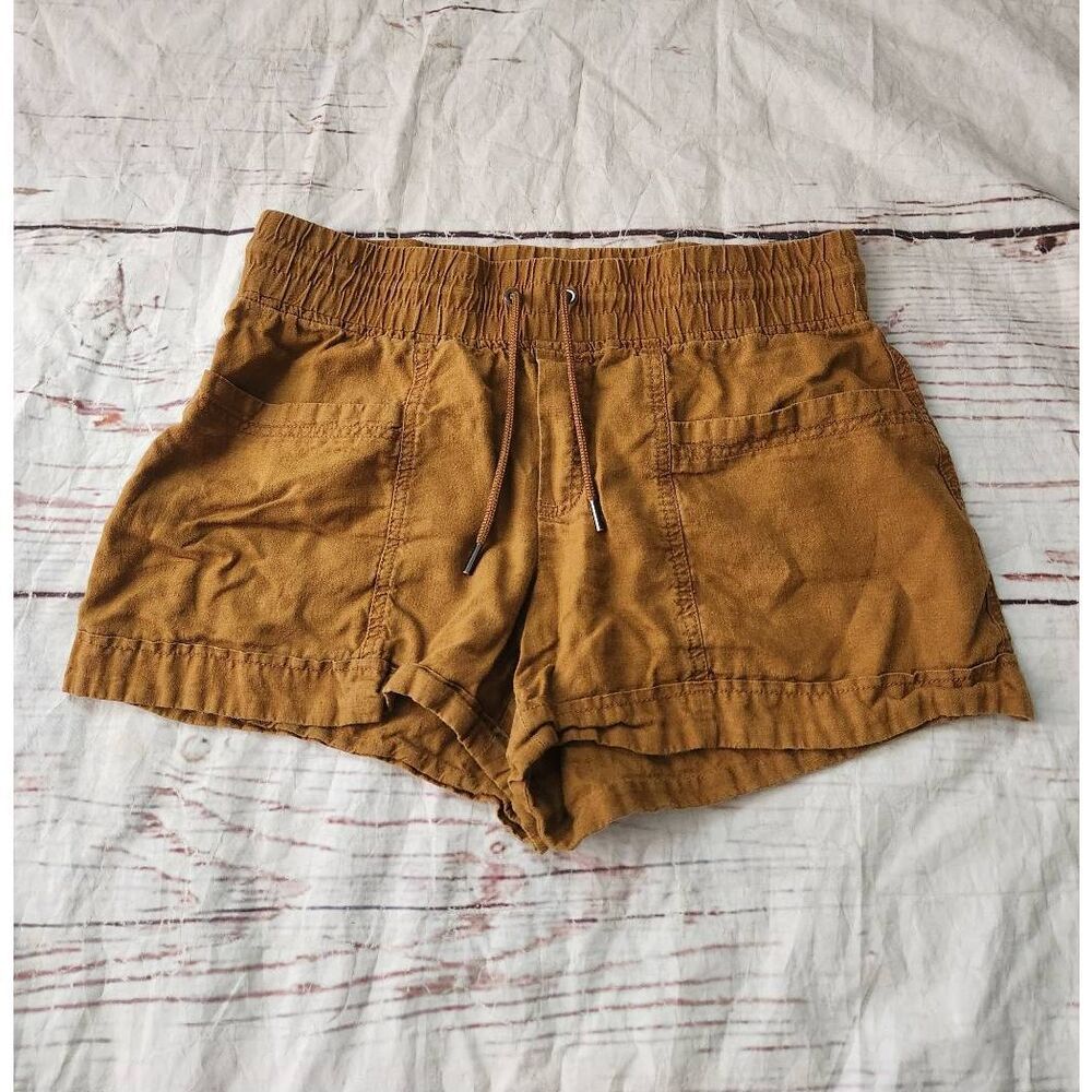 Athleta Cabo Linen 4" Shorts Size‎ 8